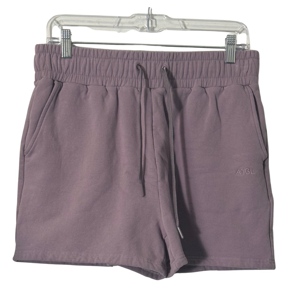 AYBL every day soft lounge Lavender sweat Shorts size Large
